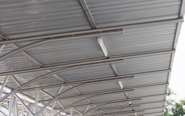 installing Lower Treworrick metal roofing